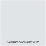 BASTONE PER TENDE BIANCO OPACO