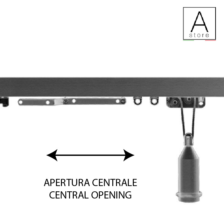 COMANDO A CORDA RACCOLTA AI LATI